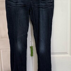 Express Women's Midnight Blue Skinny Jeans